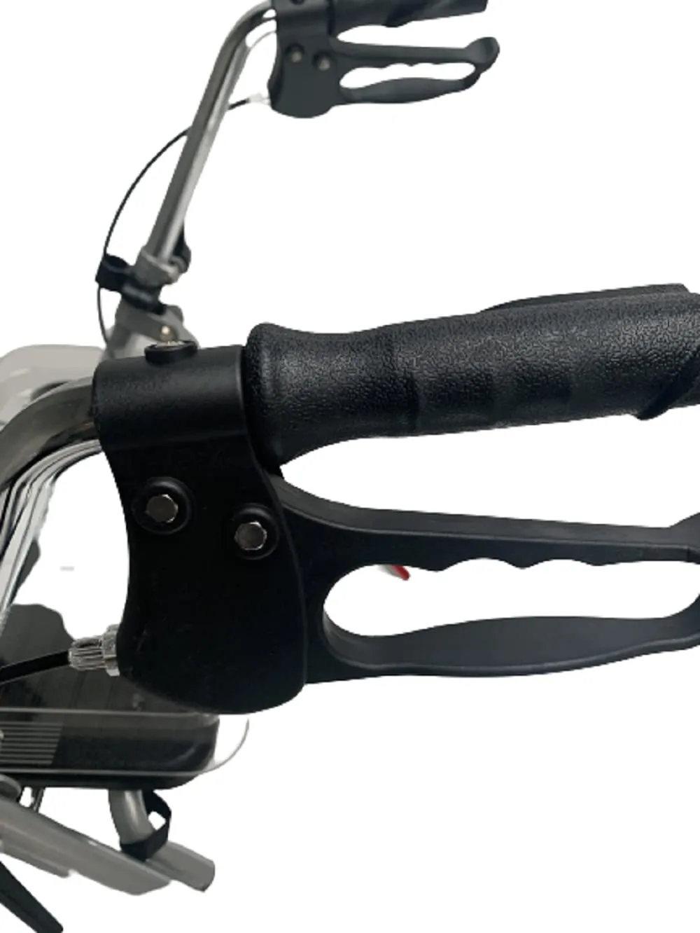 Identités Silver déambulateur 4 roues 120 kg avec assise