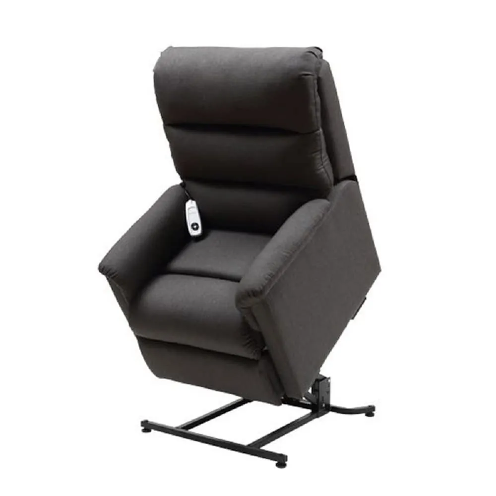 Identités Perle Fauteuil releveur électrique simili chocolat 1 moteur