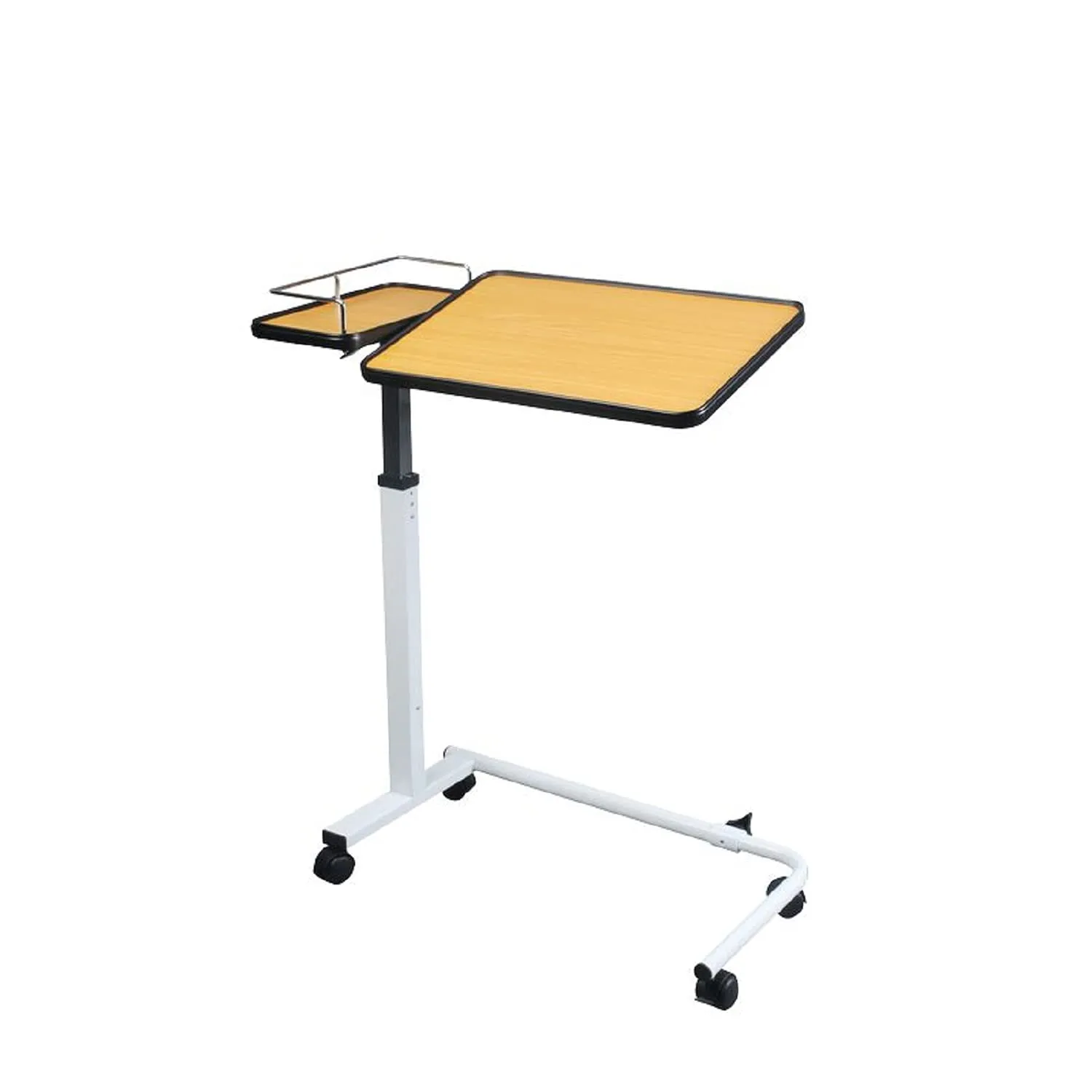 Identités Corfou table de lit 2 plateaux inclinable vérin gaz