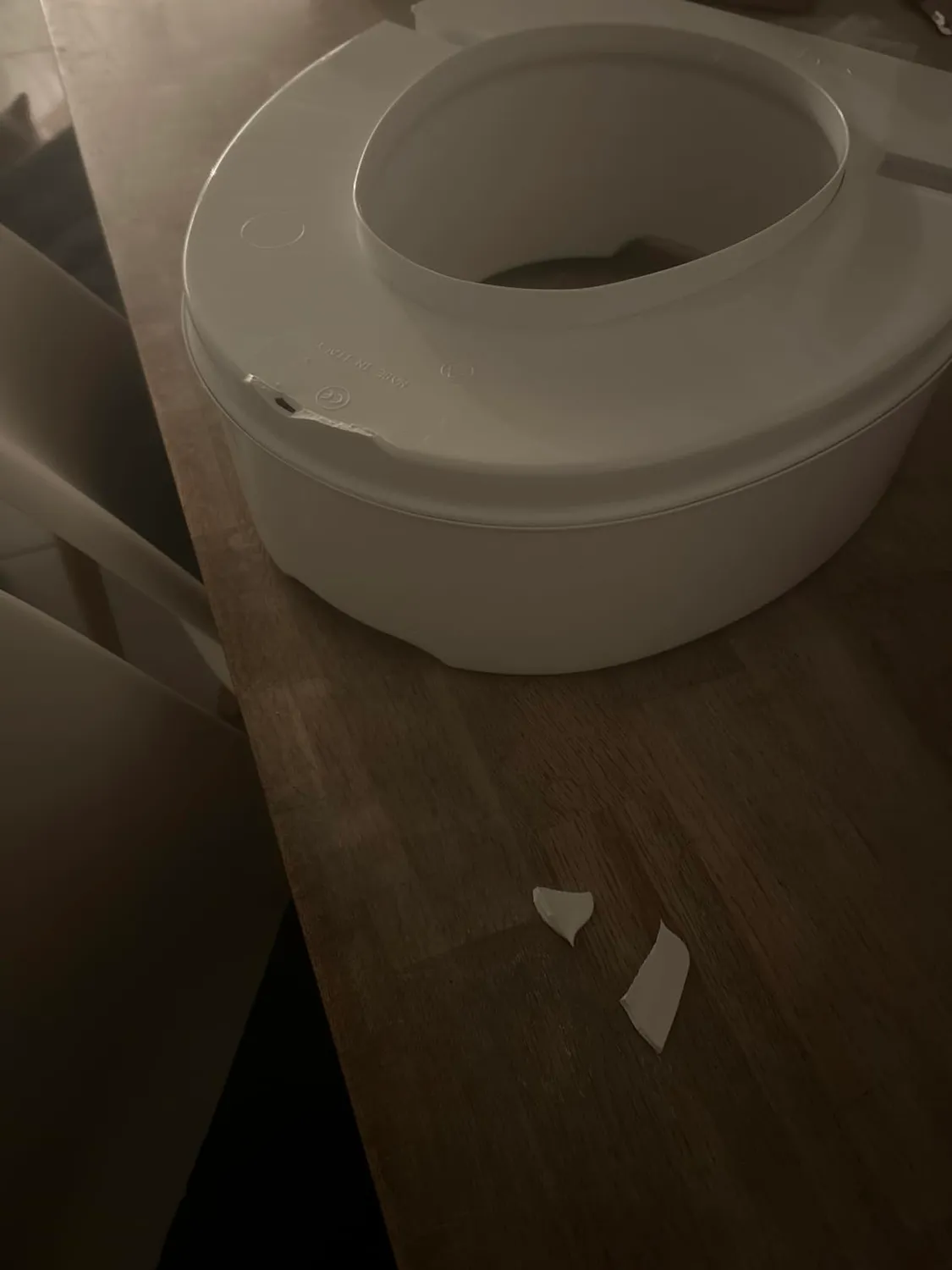 Identités Ibiza réhausse WC sans couvercle 15 cm 225 kg