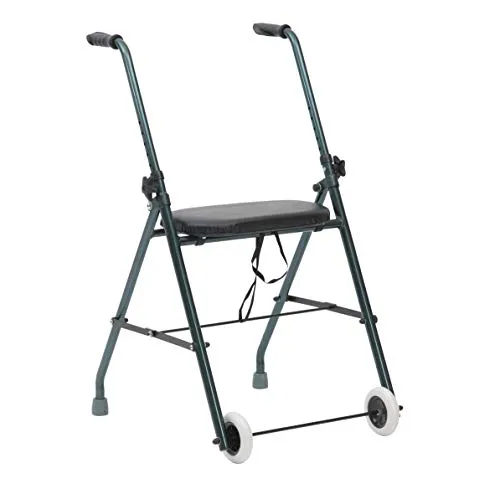 Identités Classic Rollator Aluminium 2 Roues Vert 120 kg