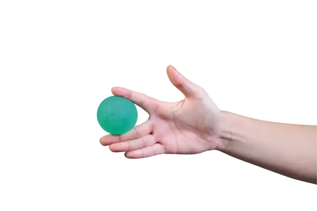Identités Ballcizer Balle rééducation medium bleu granuleux