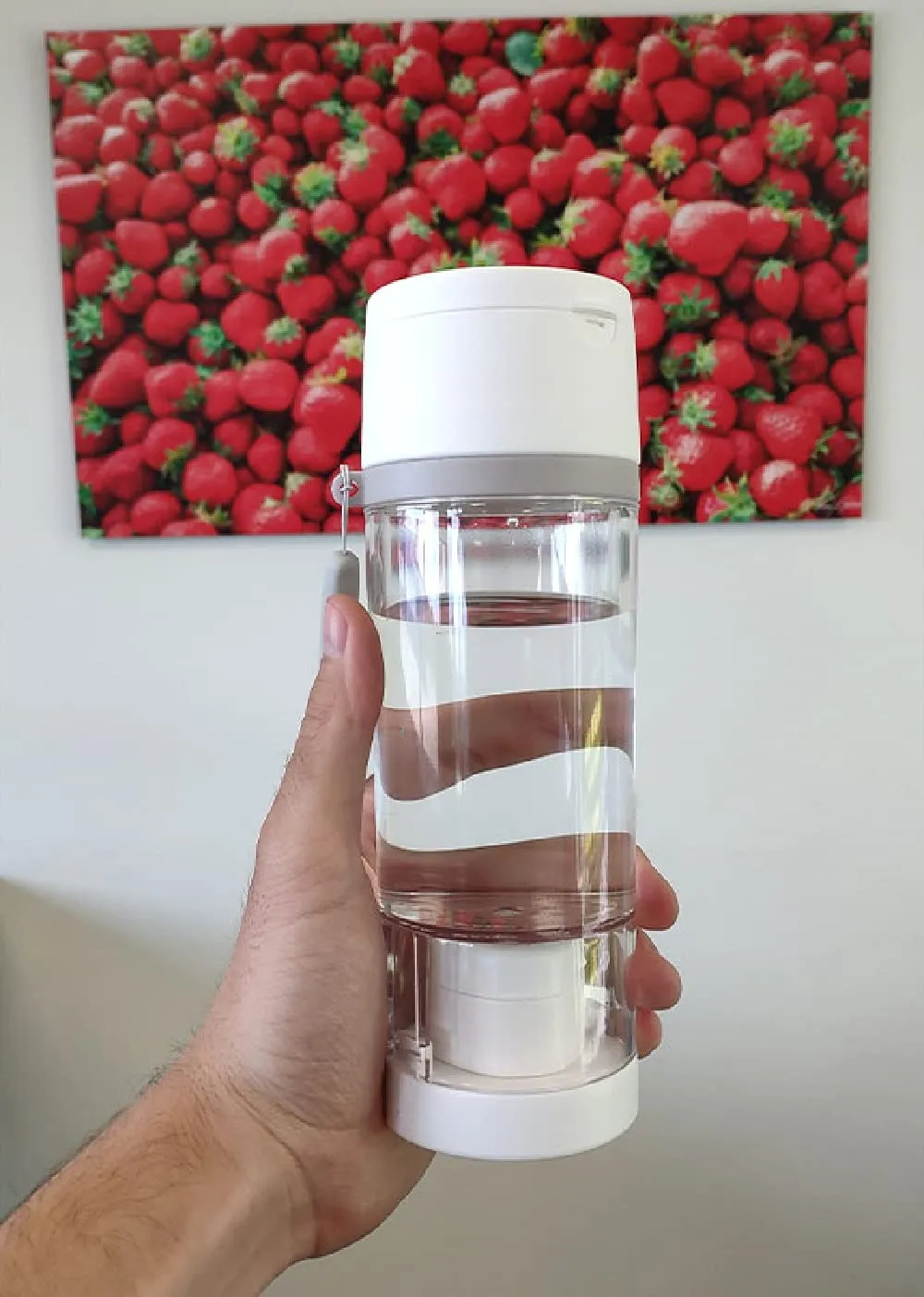 Identités Gourde avec Pilulier 600 ml Tritan