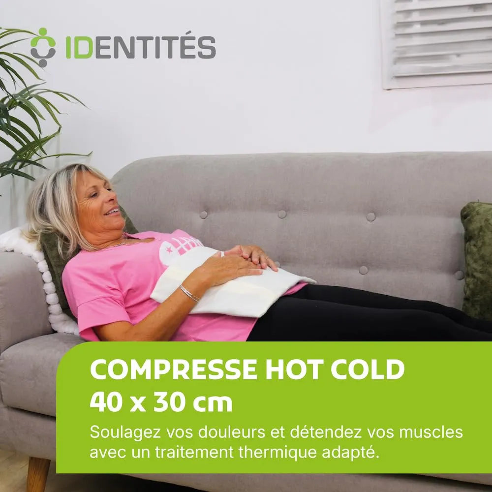 Identités Hot Cold Compresse Chaud Froid 40 x 30 cm