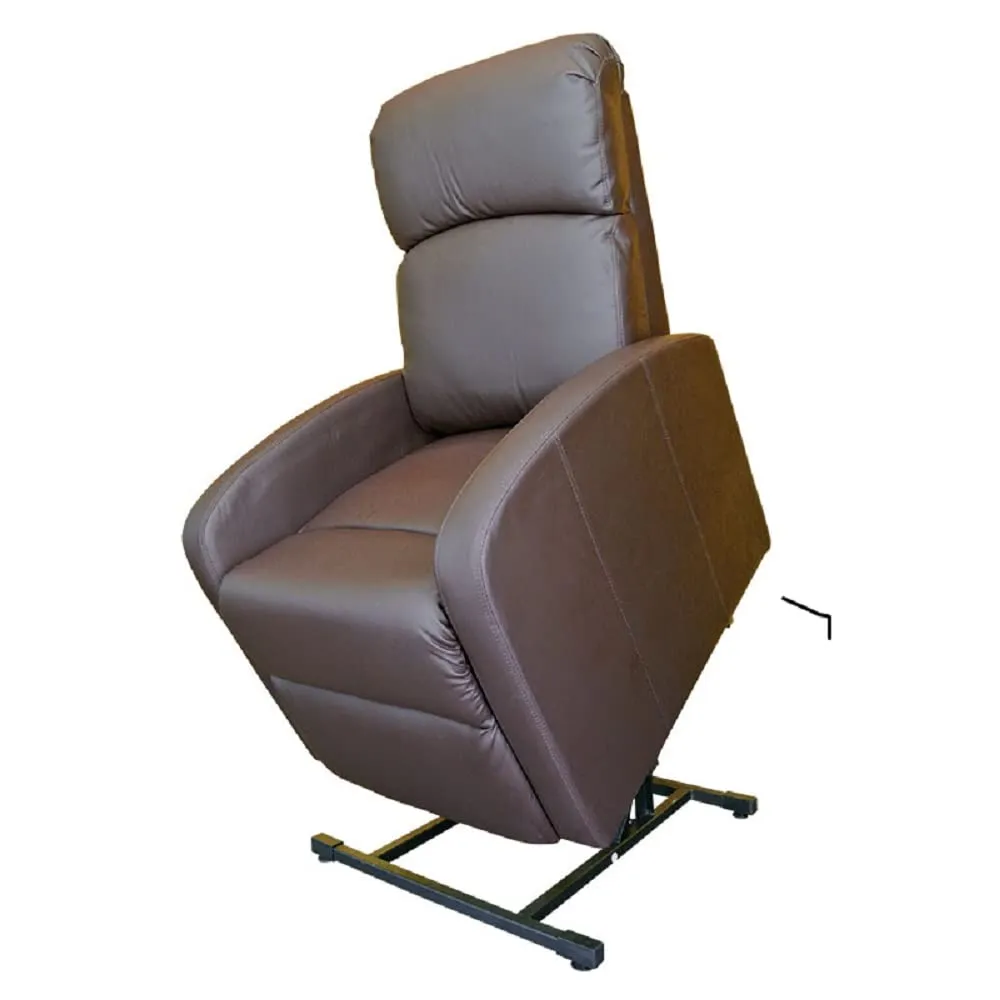 Identités Primo Confort fauteuil releveur simili chocolat