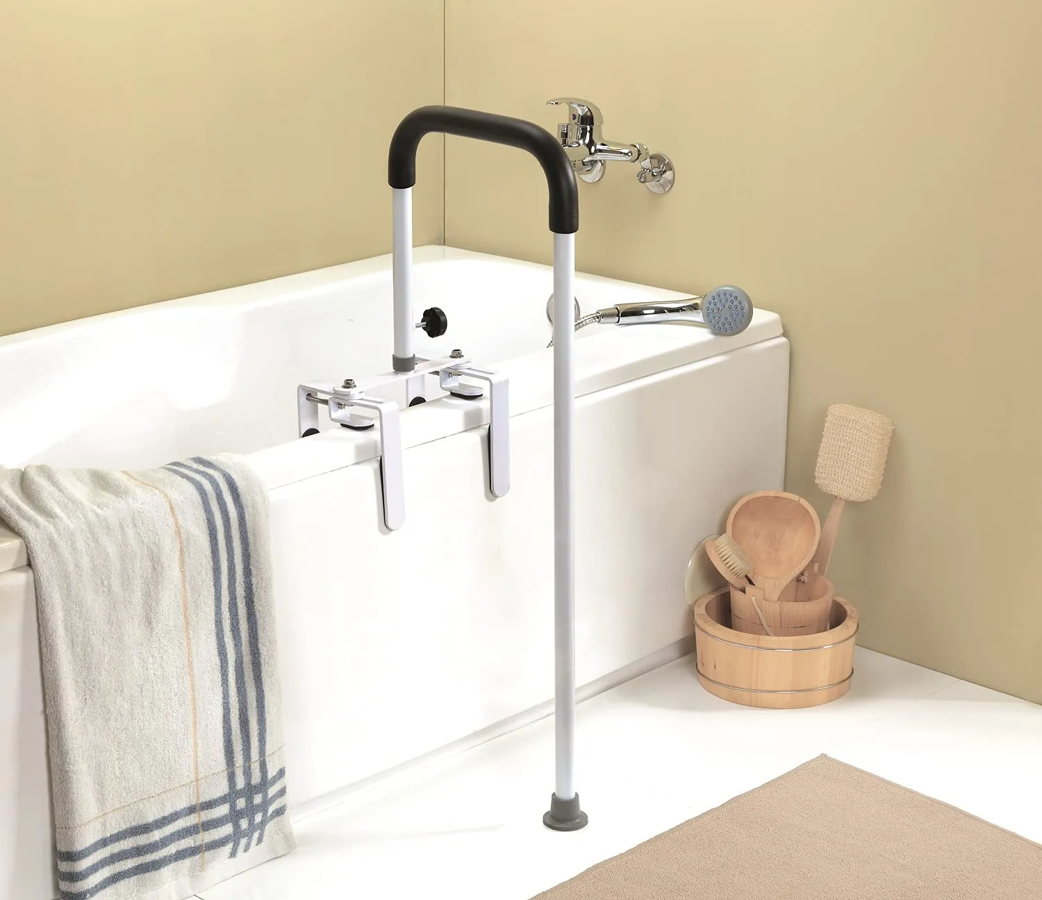 Identités Appui de Baignoire Bali porte-main 14 cm