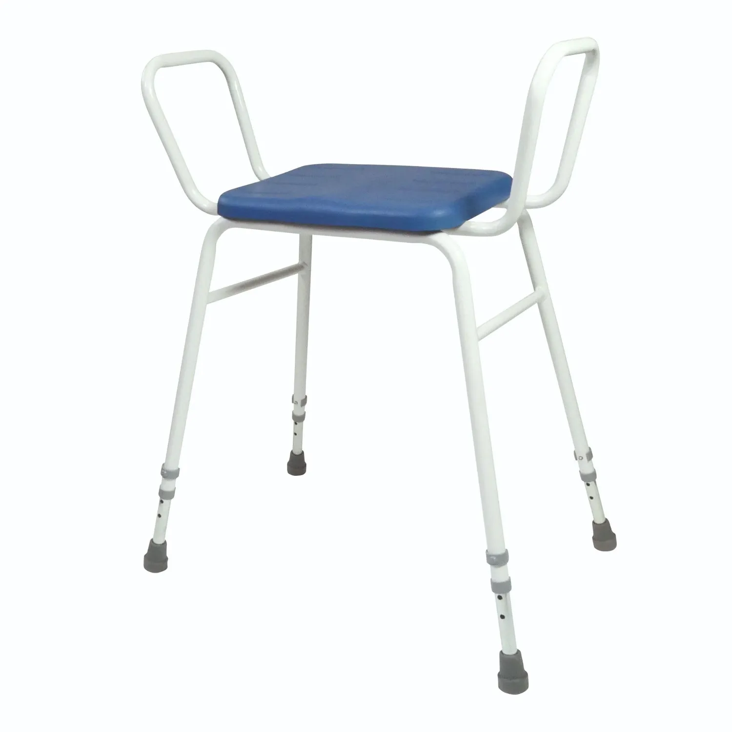 Identités chaise haute capitonnée bleue 160 kg inclinée