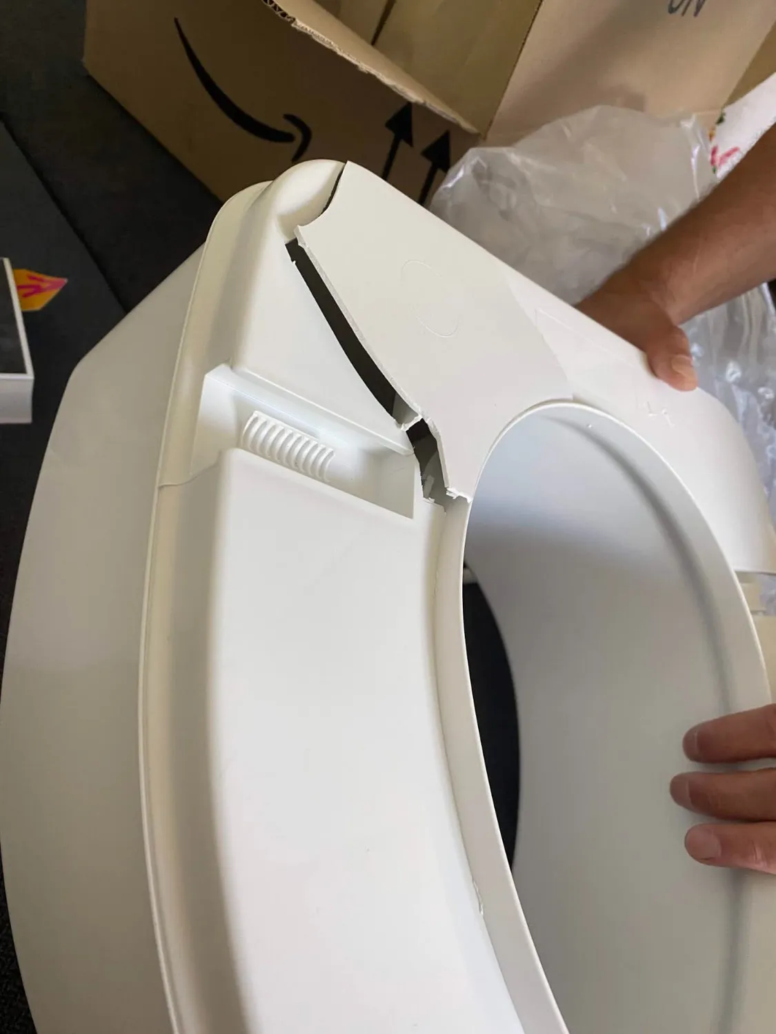 Identités Ibiza réhausse WC sans couvercle 15 cm 225 kg
