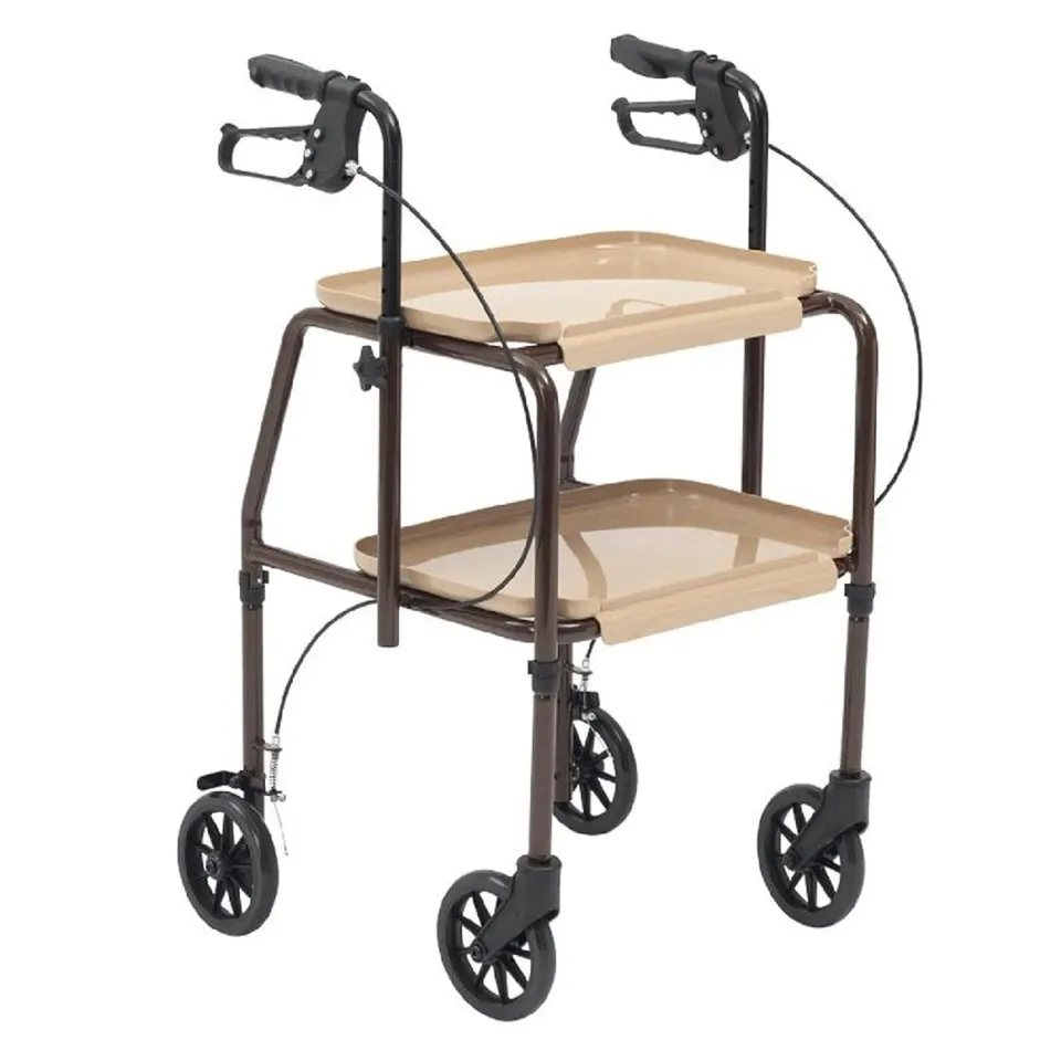 Identités 817254 desserte de table freins 2 plateaux
