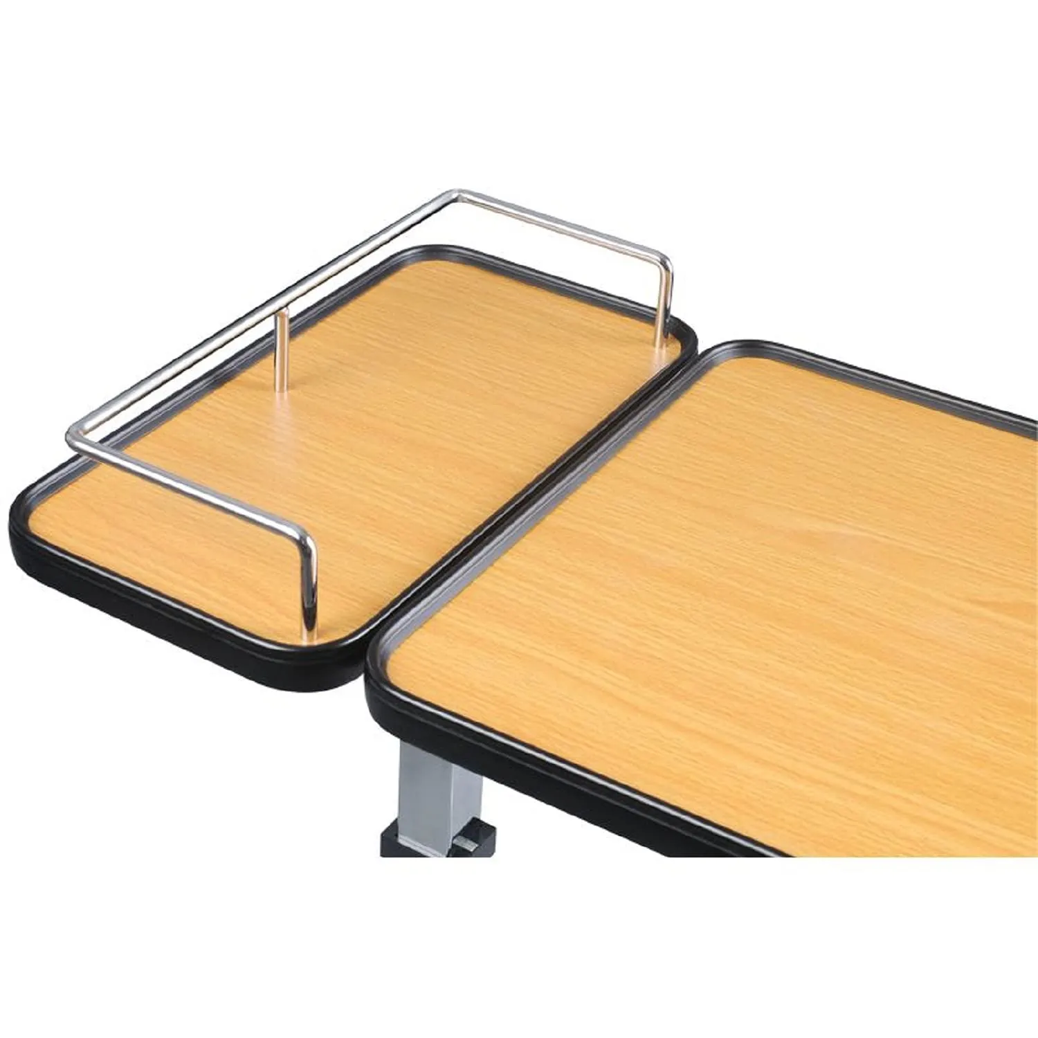 Identités Corfou table de lit 2 plateaux inclinable vérin gaz