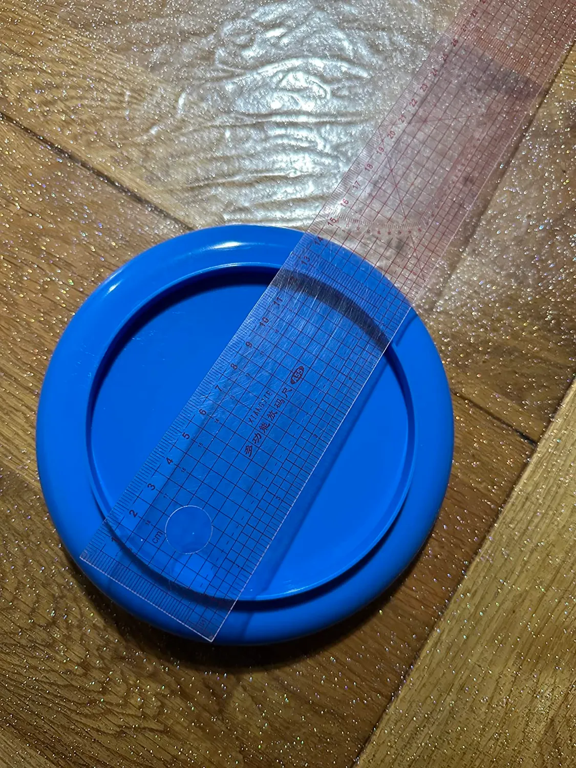 Identités Assiette à Rebord assiette bleue 17 cm