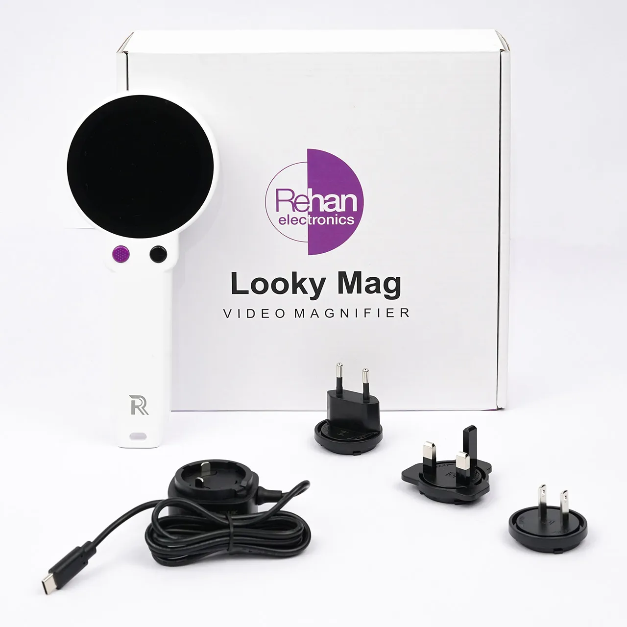 Looky Mag loupe électronique portable 2,8 pouces 2x-8x