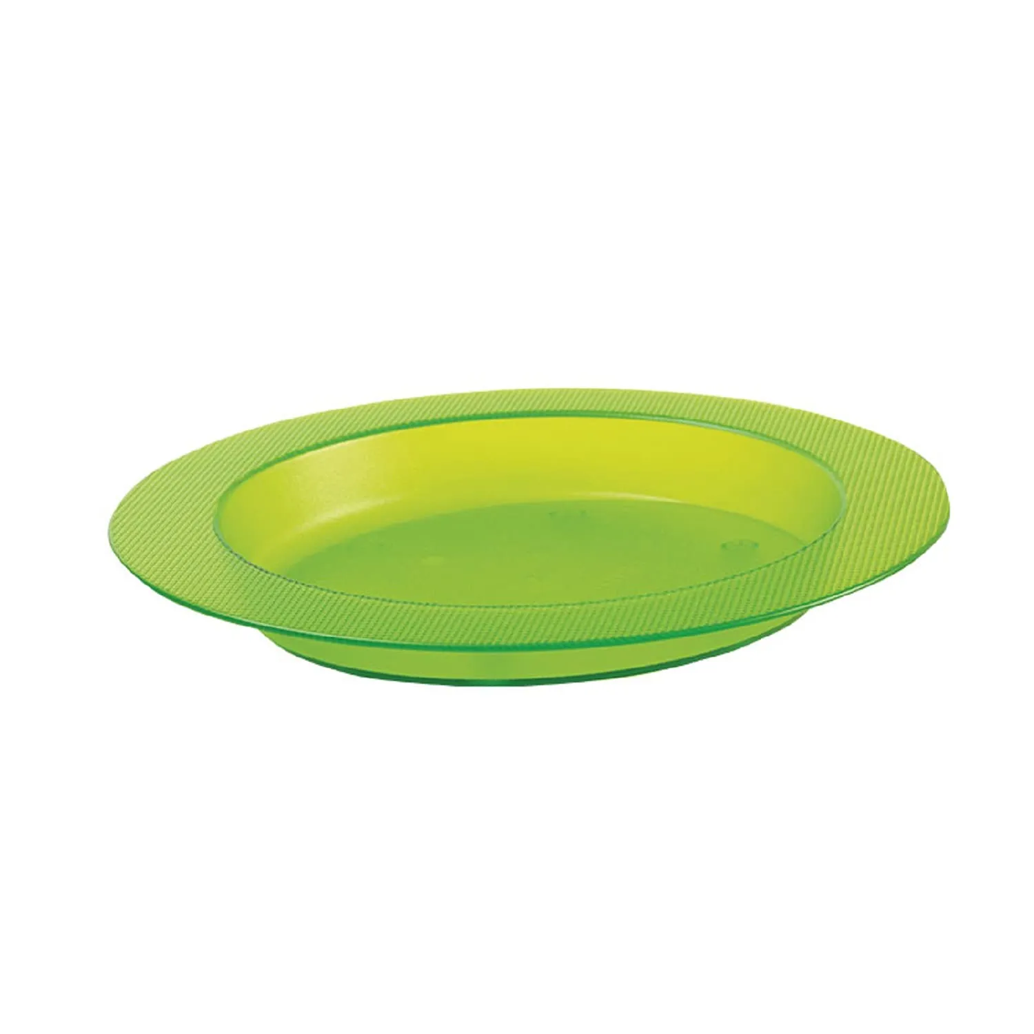 Identités assiette à rebord ergonomique blanche 24,5 cm