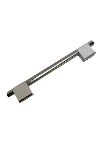 Identités Onyx barre d'appui chrome blanc 60 cm