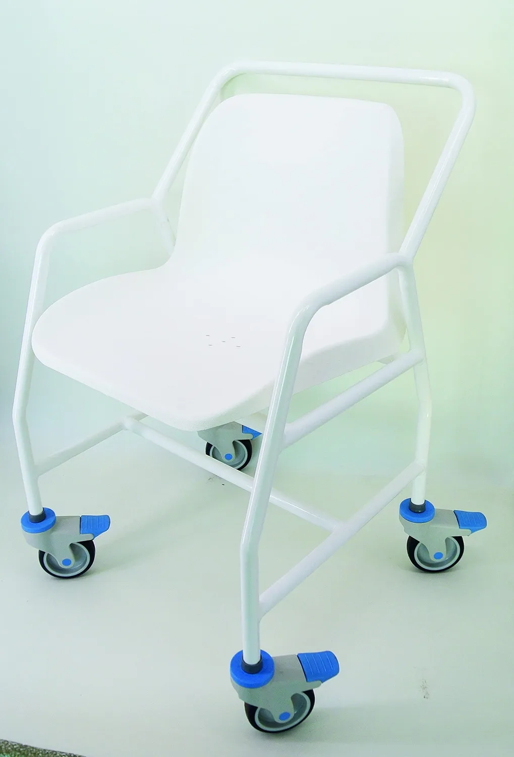 Identités chaise de douche à roulettes accoudoirs 165 kg