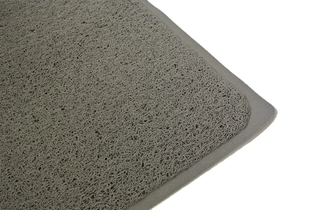 Identités Antigua tapis de baignoire antidérapant gris 100x40