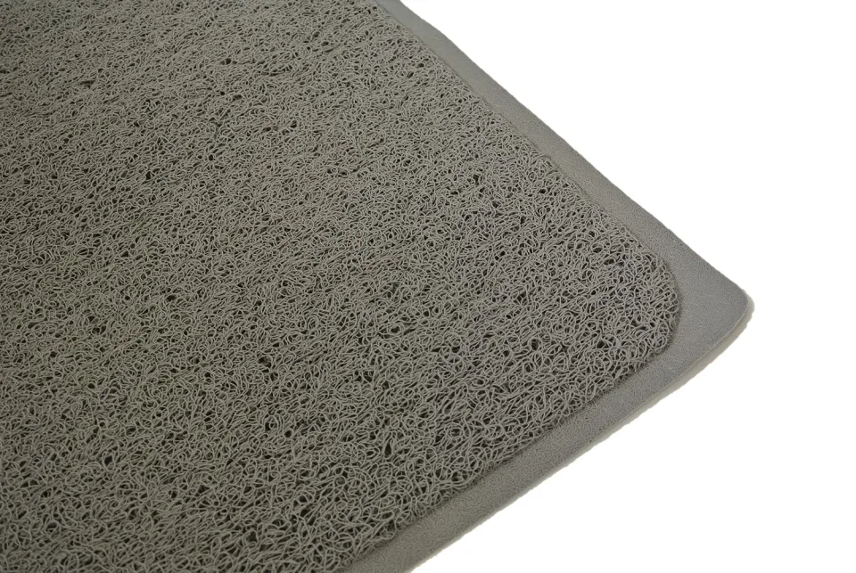 Identités Antigua tapis de baignoire antidérapant gris 100x40