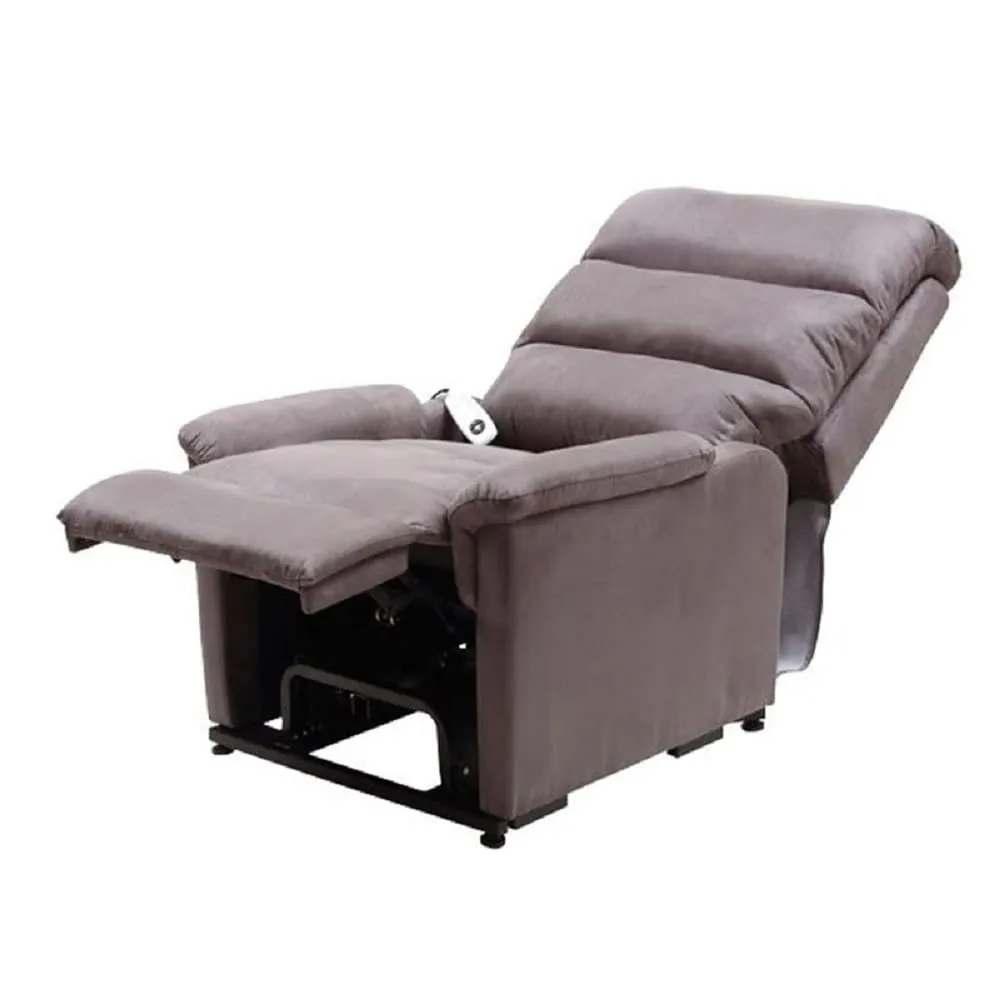 Identités Perle Fauteuil releveur électrique simili chocolat 1 moteur
