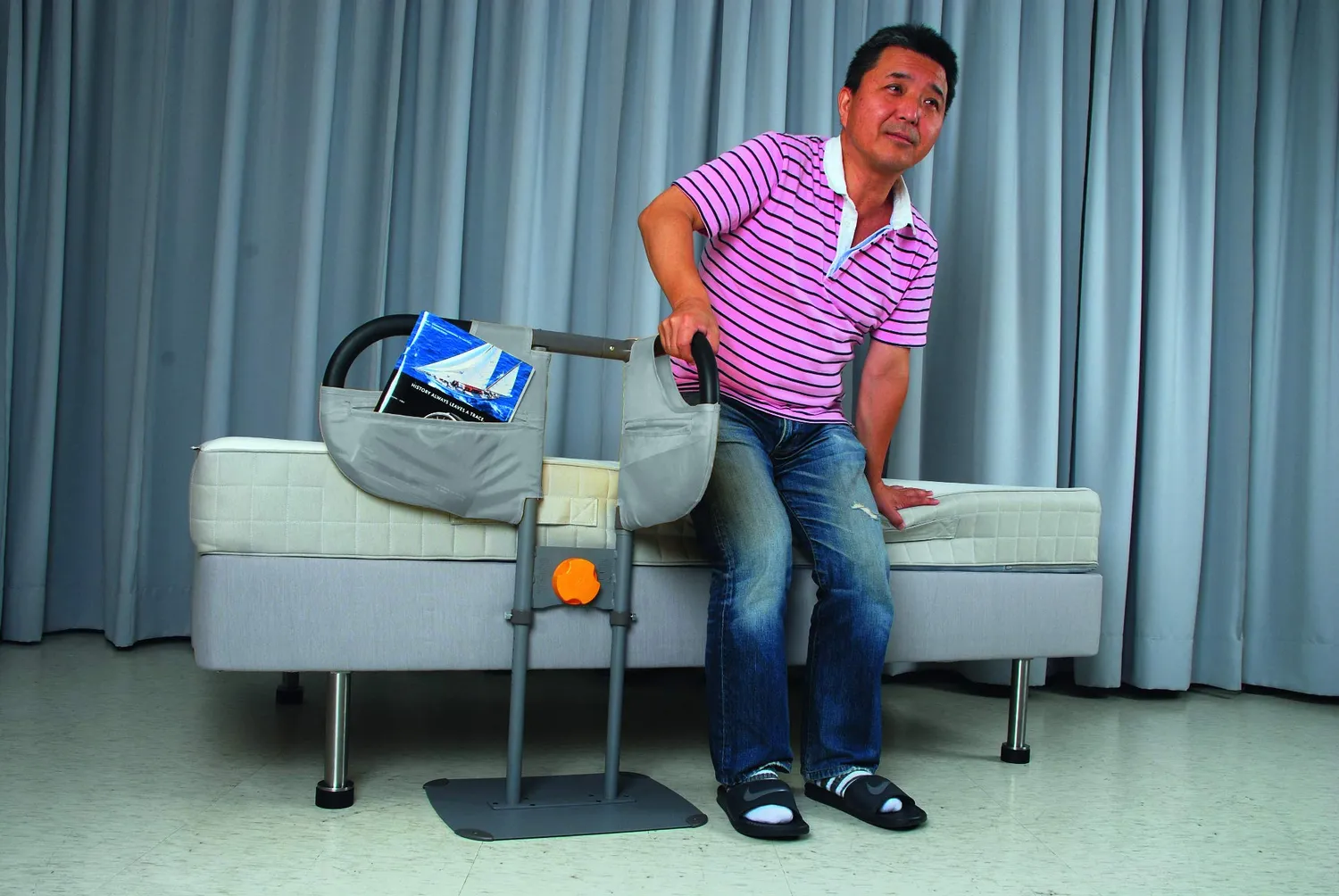 Identités Appui de Lit Vario barrière lit pivotante 89 cm