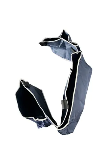 Identités sac transport déambulateur bleu 3 poches