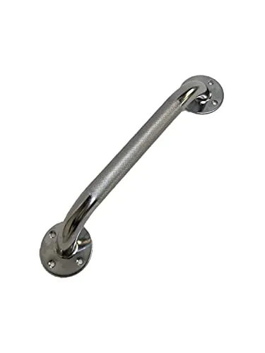 Identités barre d'appui droite acier chromé 30 cm