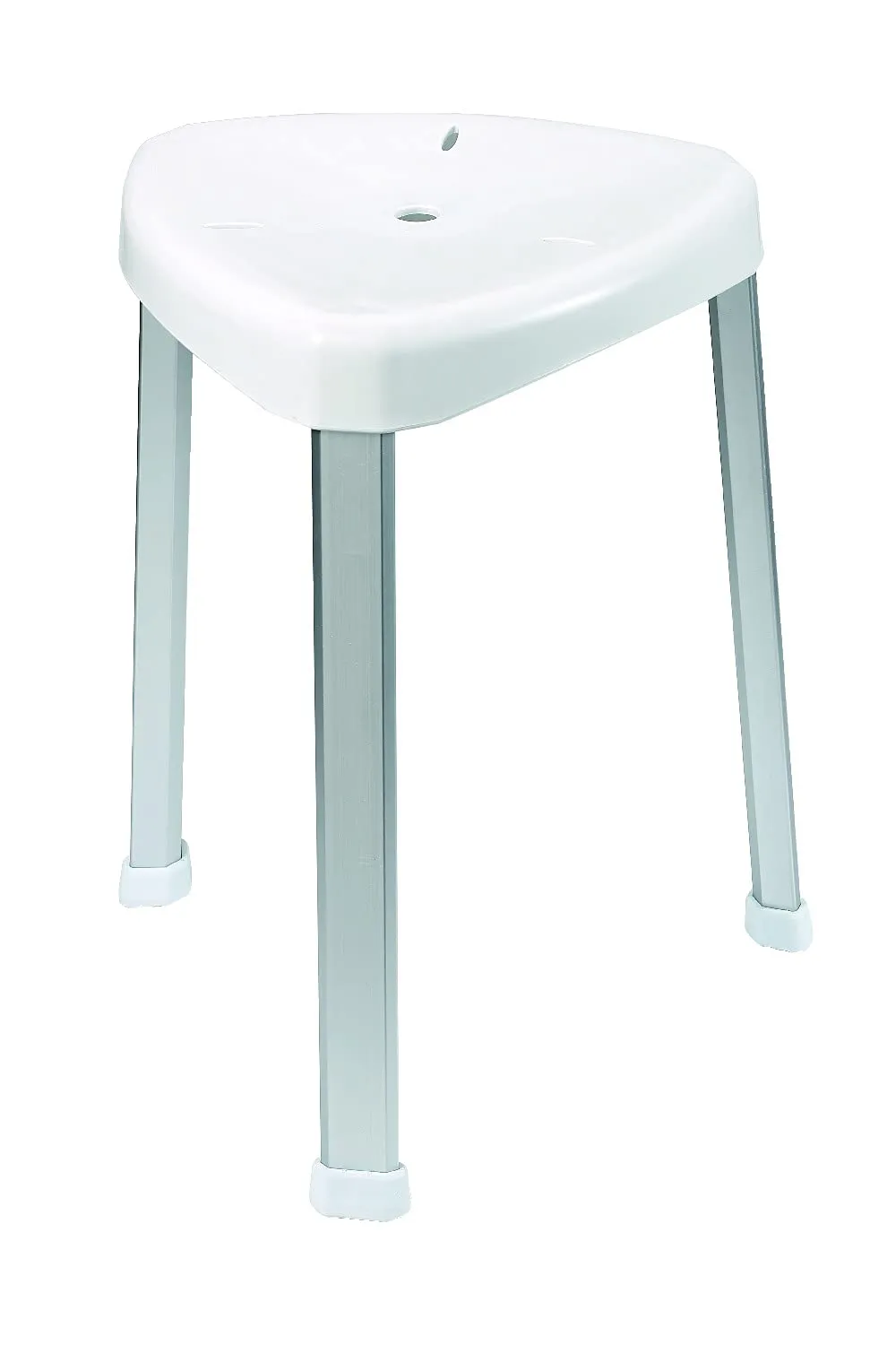 Identités Djerba Tabouret de Douche Accoudoirs Blanc