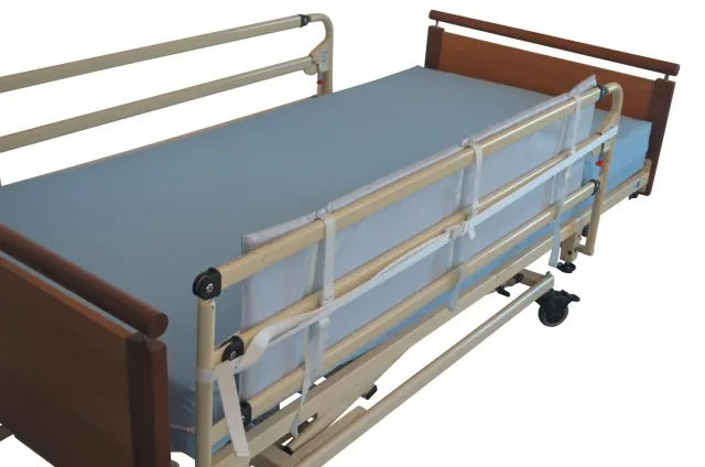 Identités protection mousse barrière de lit 130 cm bleue