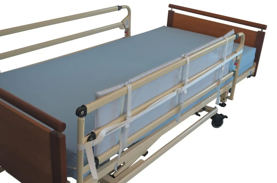 Identités protection mousse barrière de lit 130 cm bleue
