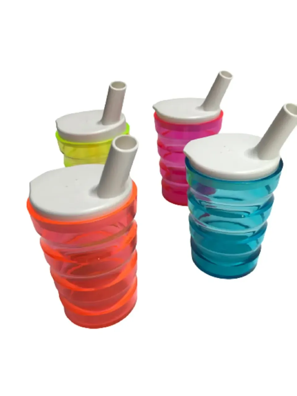 Identités Iso tasses polycarbonate Néon lot 4