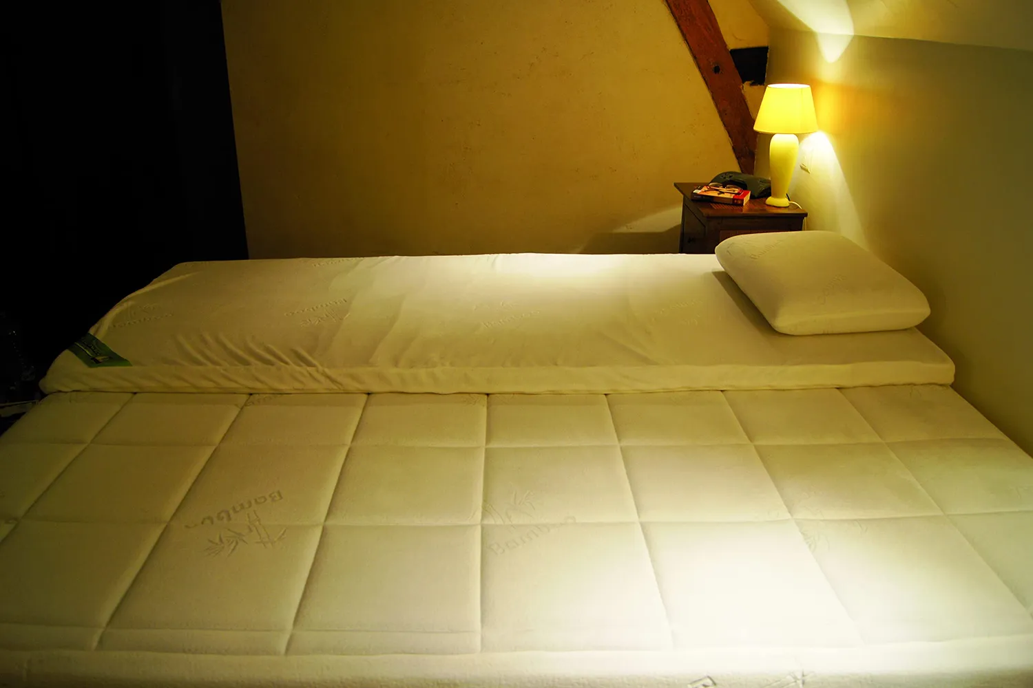 Identités Vegelya sur-matelas mémoire 90x190 cm 5 cm