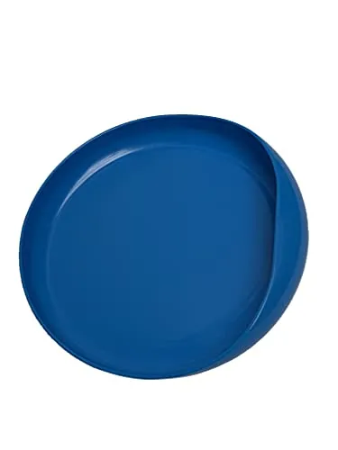 Identités Assiette à Rebord assiette bleue 17 cm