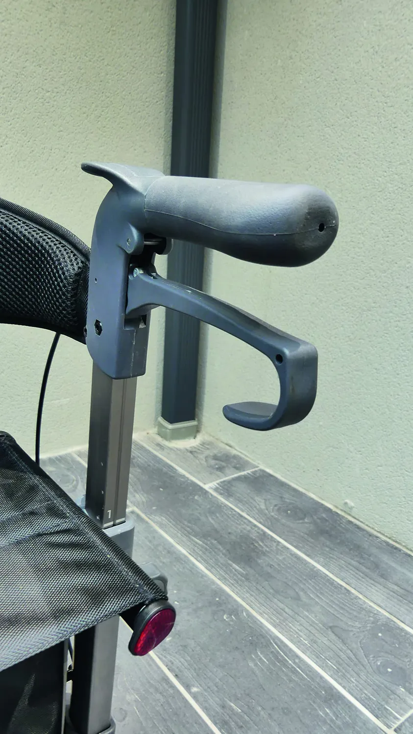 Identités Neo Fold Evolution rollator pliable gris mat
