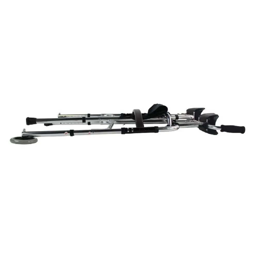 Identités Déambulateur Appuis Brachiaux 2 Roues Alu 125 kg