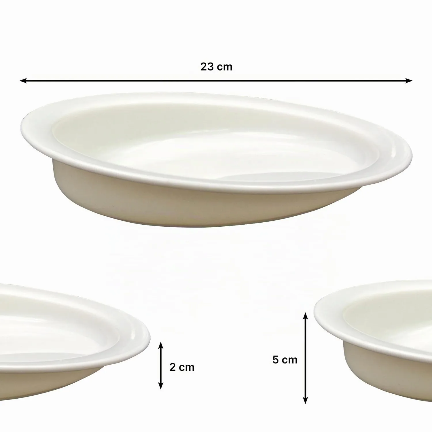 Identités Ergorim assiette antidérapante une main 23 cm