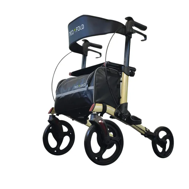 Identités Neo Fold Evolution rollator champagne pliable