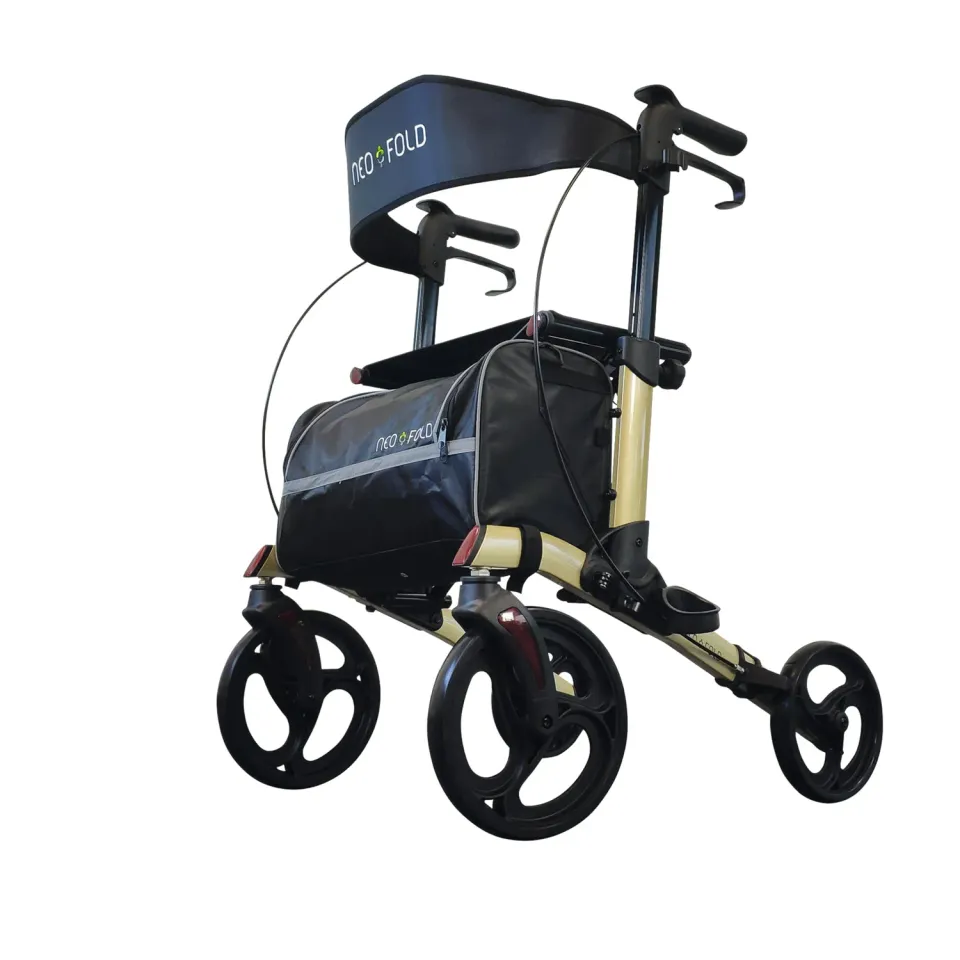 Identités Neo Fold Evolution rollator champagne pliable