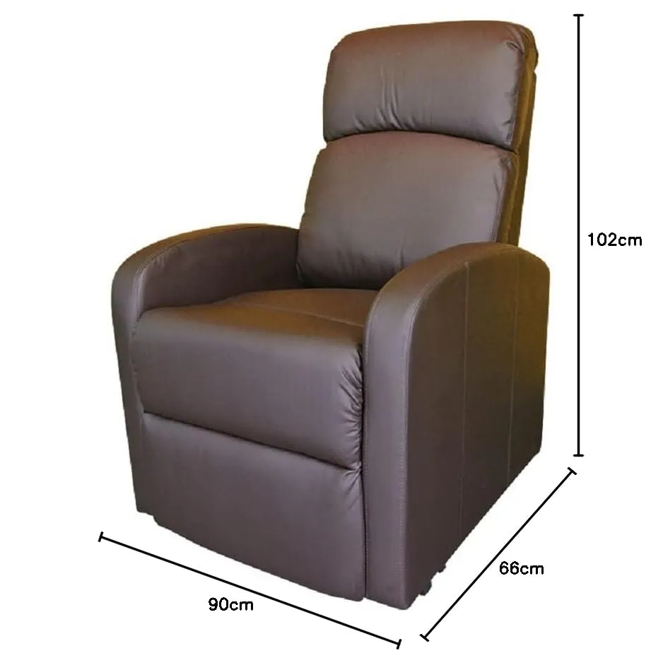 Identités Primo Confort fauteuil releveur simili chocolat