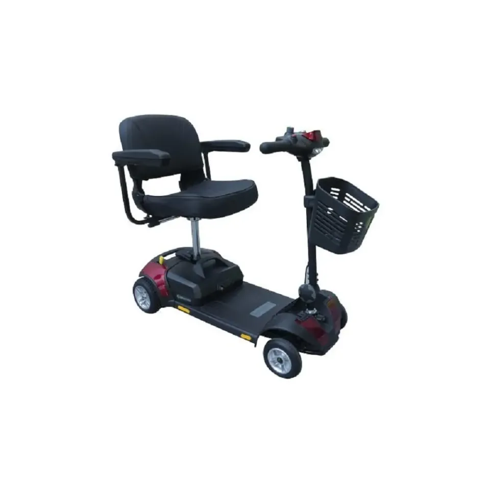 Identités Traveler Scooter Mobilité Rouge Démontable