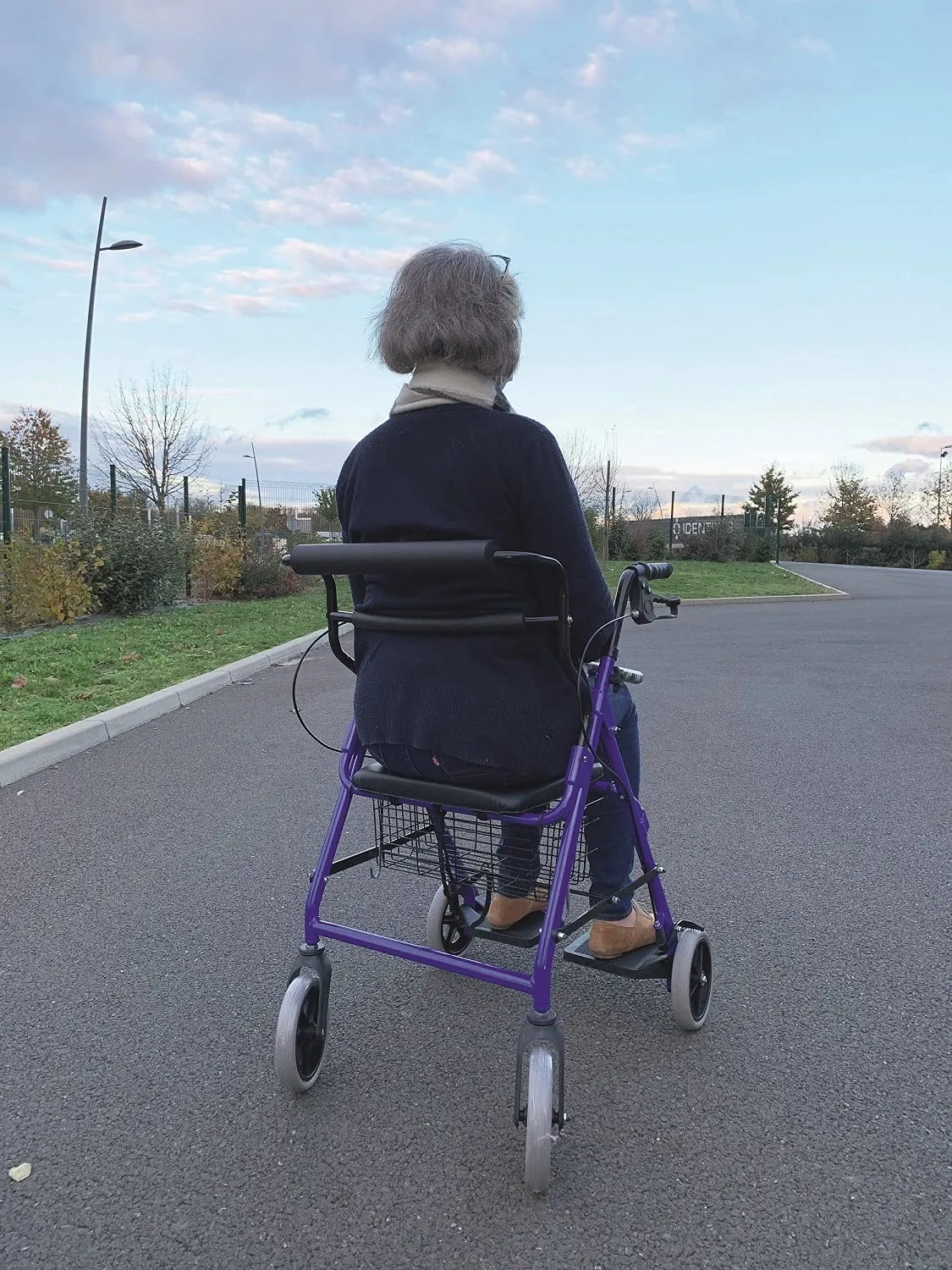 Identités Seychelles rollator de transfert 2 en 1