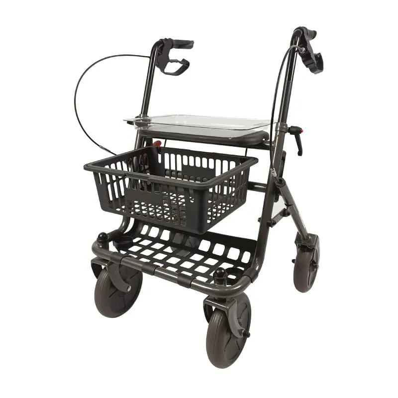 Identités Neo Fashion rollator bleu électrique assise 136 kg