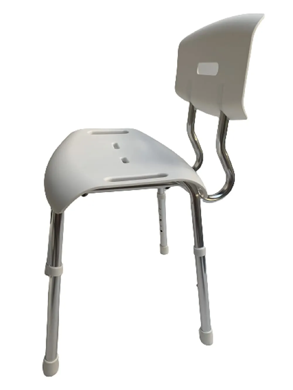 Identités Aston chaise douche WC grandes roues 160 kg