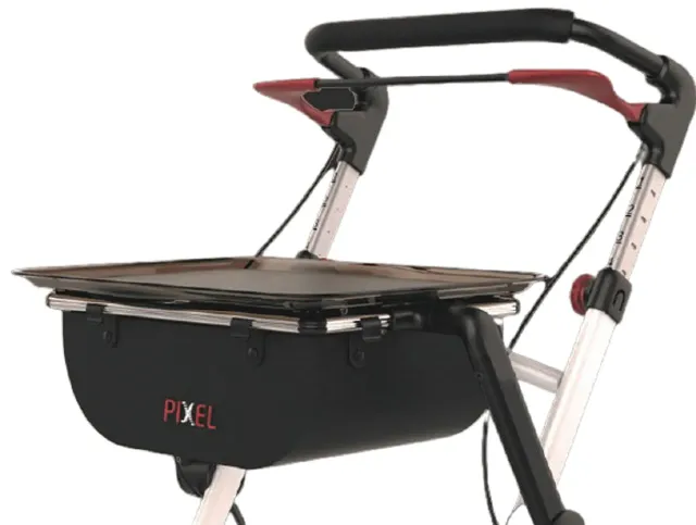 Identités Pixel rollator léger 4,5 kg plateau