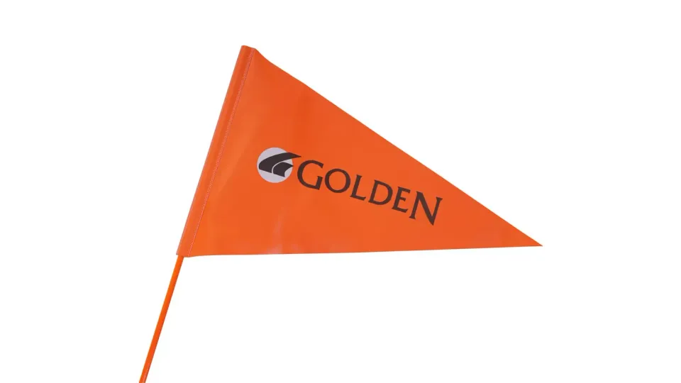 Golden Technologies Safety Flag drapeau sécurité orange scooter