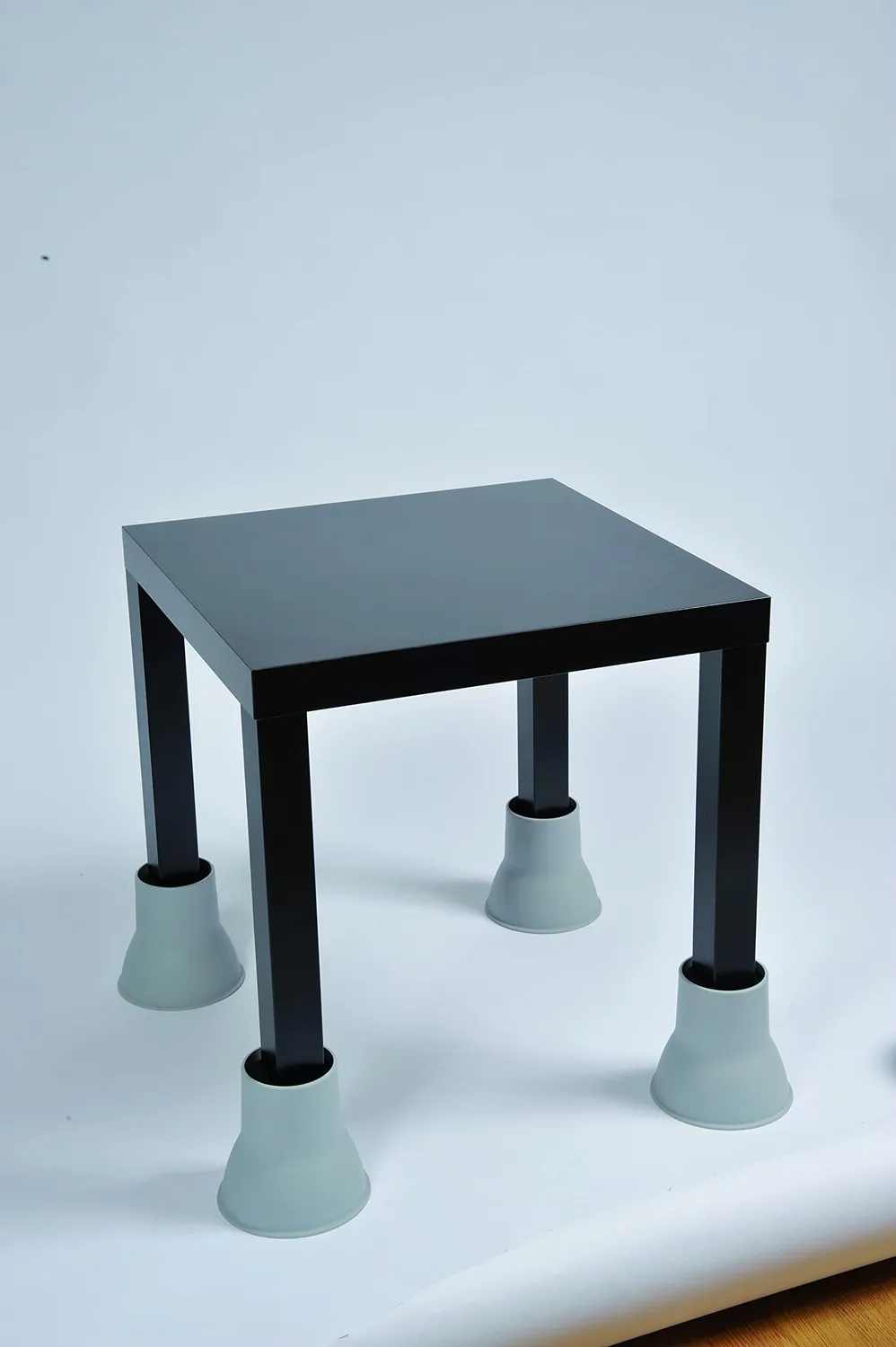 Identités Surélévateur 9 cm lot de 4 pieds d'éléphant 380 kg