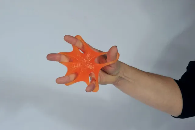 Identités Étoile extenseurs gel ferme orange 10 cm