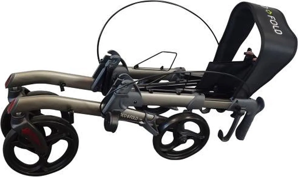 Identités Neo Fold Evolution rollator pliable gris mat