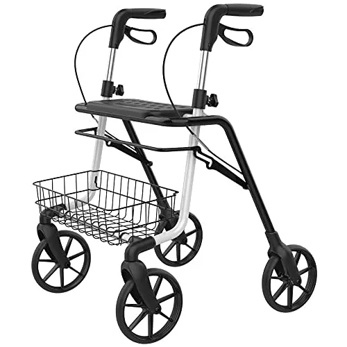 Identités Laser rollator pliable assise 150 kg