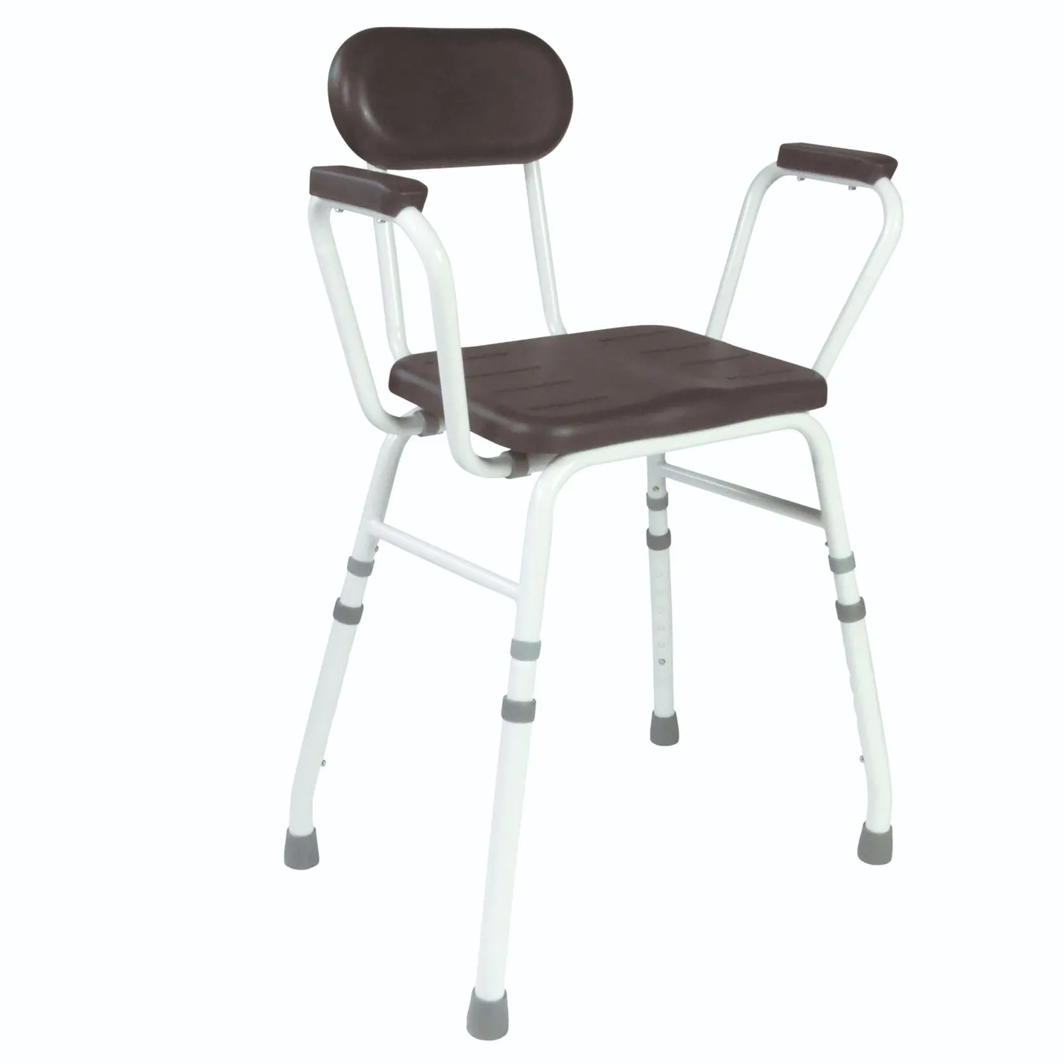 Identités chaise haute capitonnée bleue 160 kg inclinée