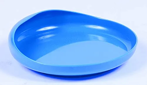 Identités Assiette à Rebord assiette bleue 17 cm
