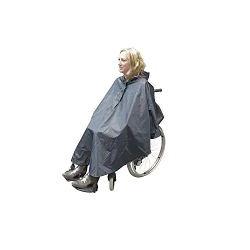 Identités Poncho Plus poncho fauteuil imperméable taille unique